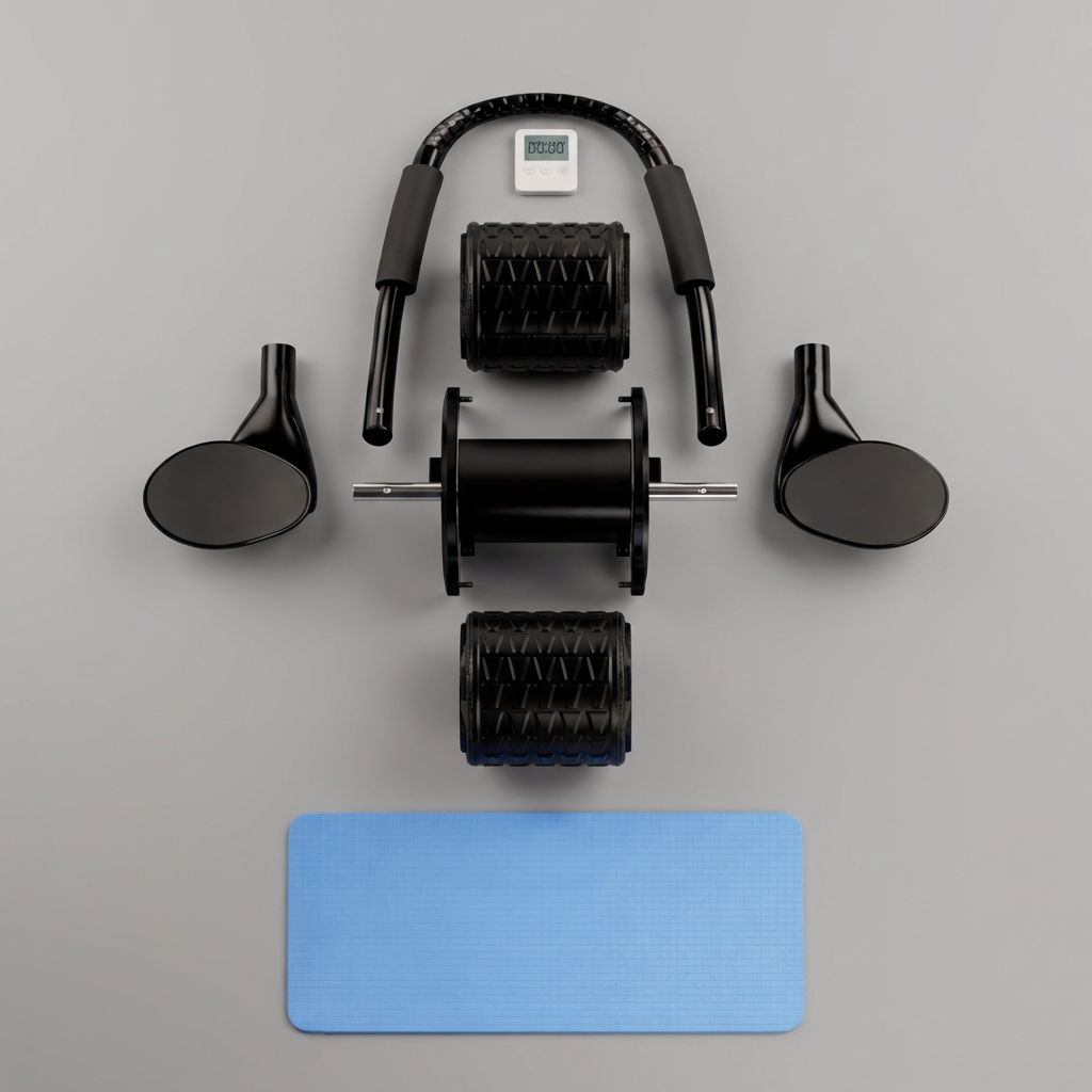 Automatic Rebound Ab Roller