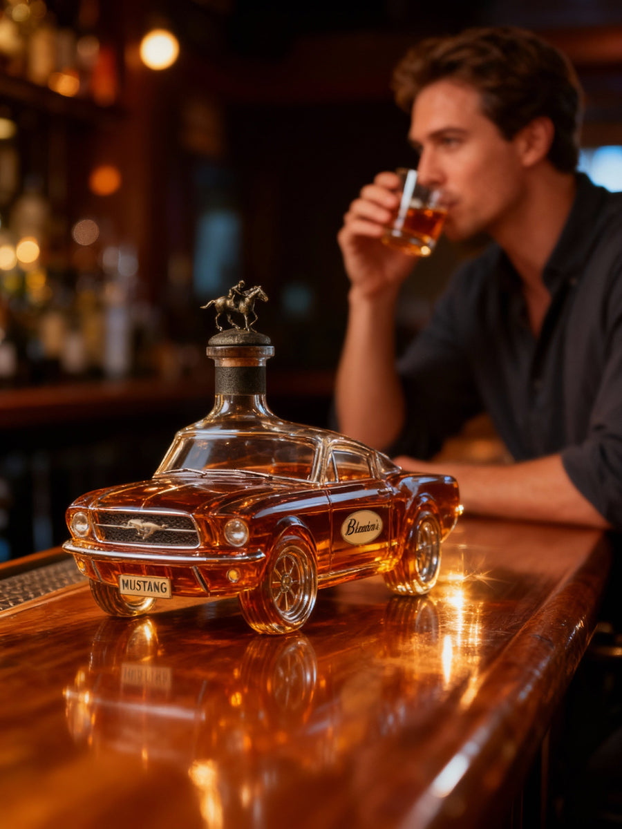 Classic Car Shaped Whiskey Decanter