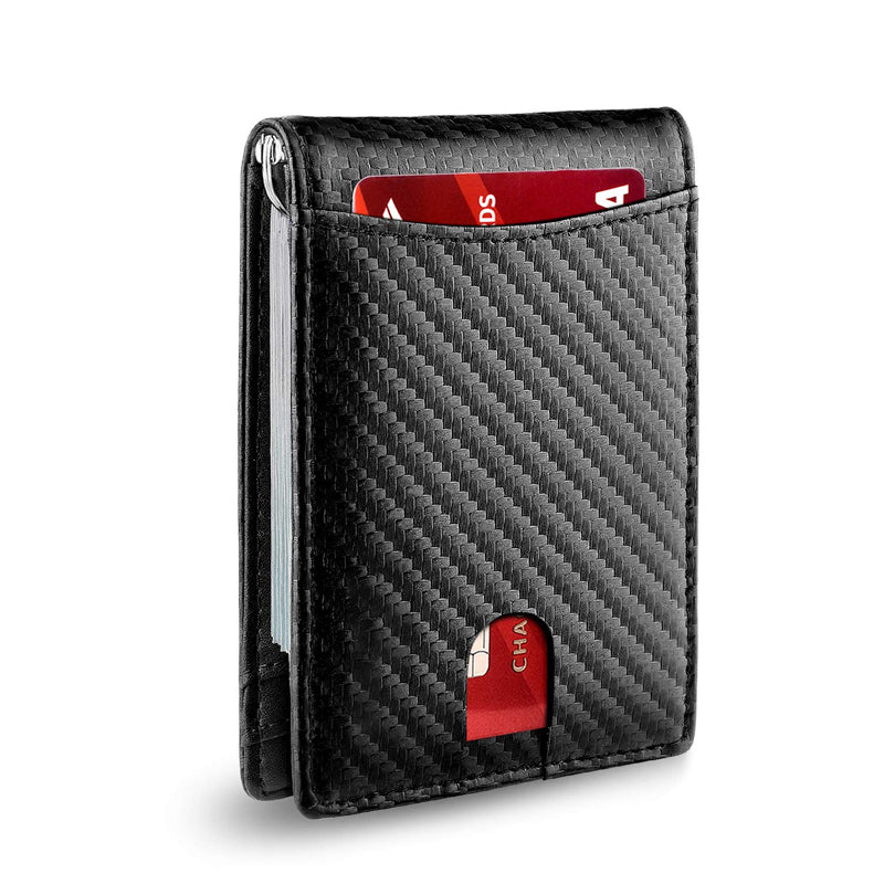 Leather Magnetic Card Holder