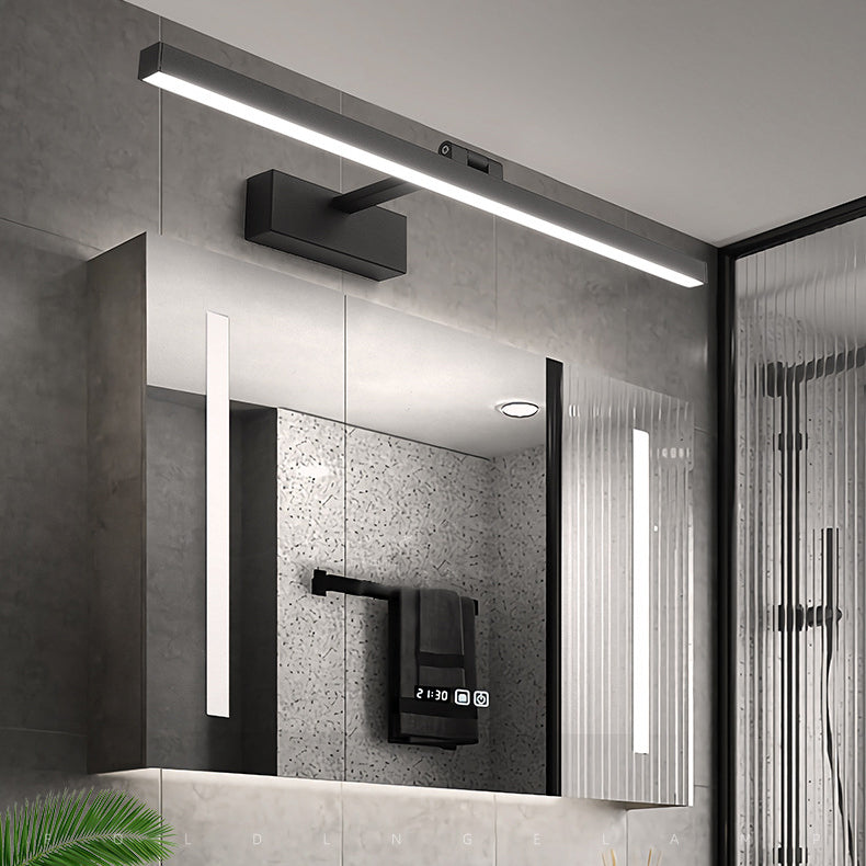 Merveille Minimalist Aluminum LED Vanity Light with PC Diffuser for Bathroom Mirror