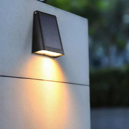 Roseline Weatherproof Solar LED Wall Sconce for Garden Walls and Patio Steps