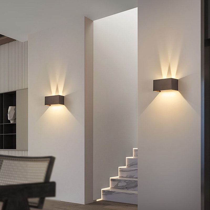 Argentelle Minimalist Aluminum LED Wall Sconce Adjustable Beam for Entryway Reading