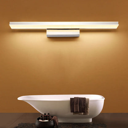 Nivelle Minimalist Stainless Steel Anti-Fog LED Vanity Light for Bathroom Mirror