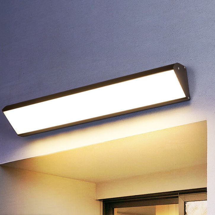 Wysteria Minimalist Aluminum LED Wall Light Weatherproof for Porch and Patio