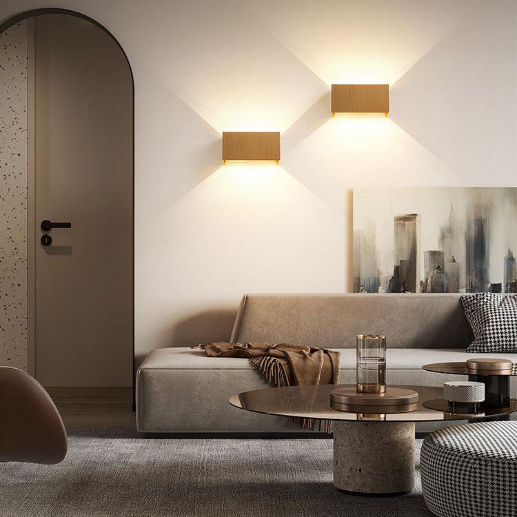 Argentelle Minimalist Aluminum LED Wall Sconce Adjustable Beam for Entryway Reading