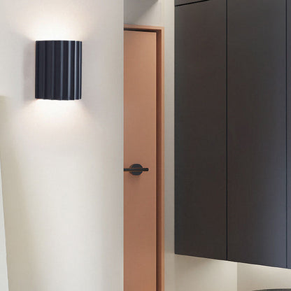 Rosamund Contemporary Nordic Resin Wall Sconce for Bedroom Headboard Lighting