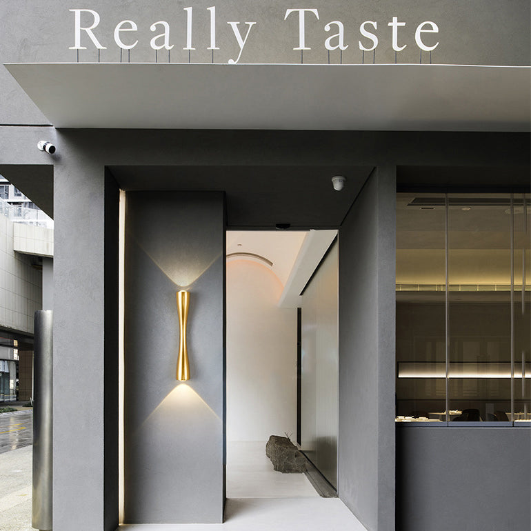 Xaverine Modern Metal Long Horn Wall Sconce with Dual LED for Living Room and Bedroom