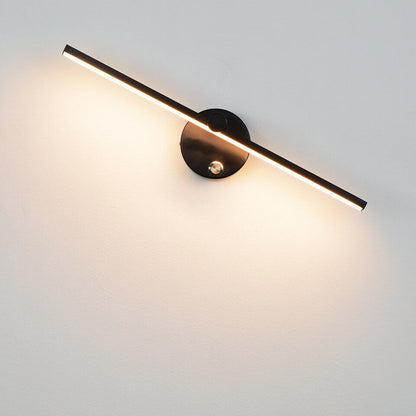 Emberlyn Minimalist Aluminum LED Vanity Bar Light Adjustable White Glow
