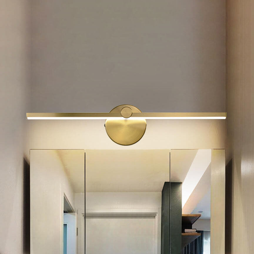 Emberlyn Minimalist Aluminum LED Vanity Bar Light Adjustable White Glow