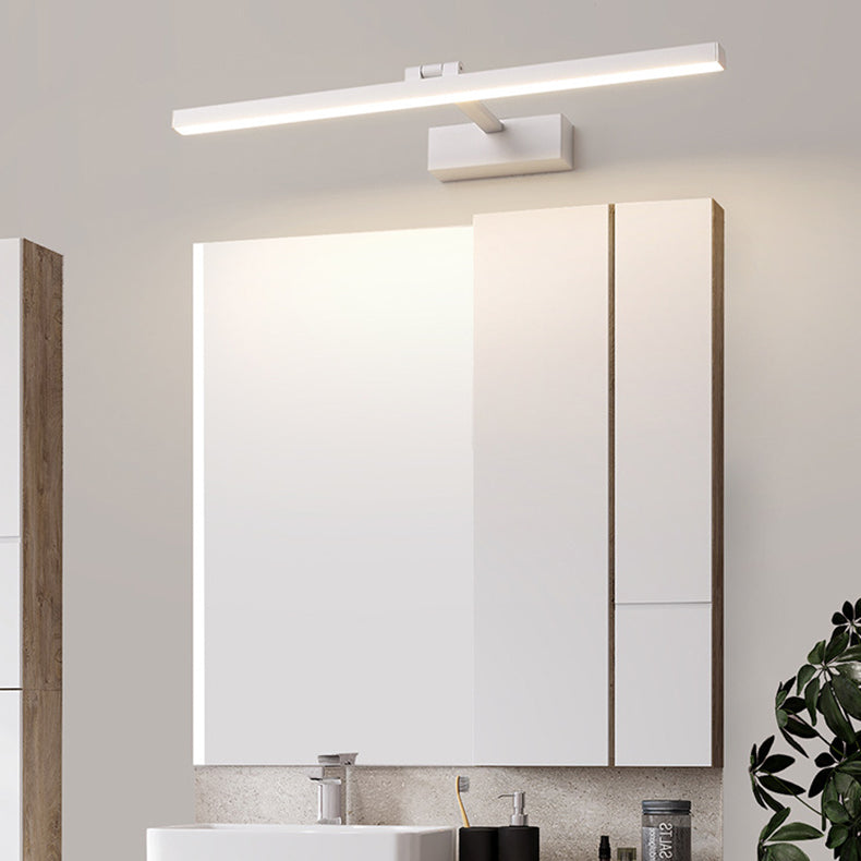 Merveille Minimalist Aluminum LED Vanity Light with PC Diffuser for Bathroom Mirror