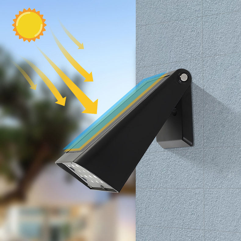 Roseline Weatherproof Solar LED Wall Sconce for Garden Walls and Patio Steps