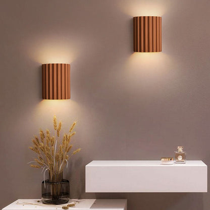 Rosamund Contemporary Nordic Resin Wall Sconce for Bedroom Headboard Lighting