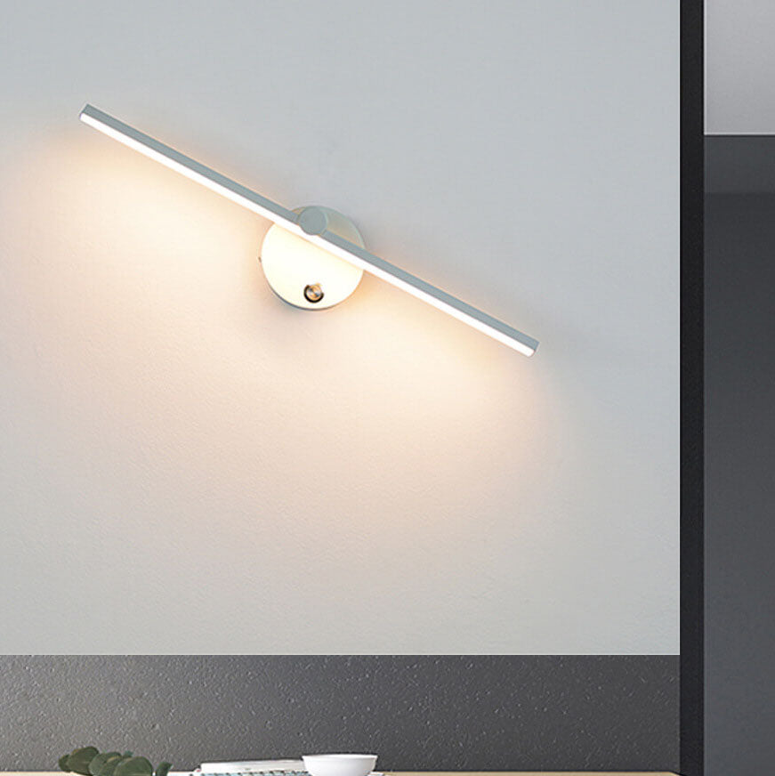 Emberlyn Minimalist Aluminum LED Vanity Bar Light Adjustable White Glow