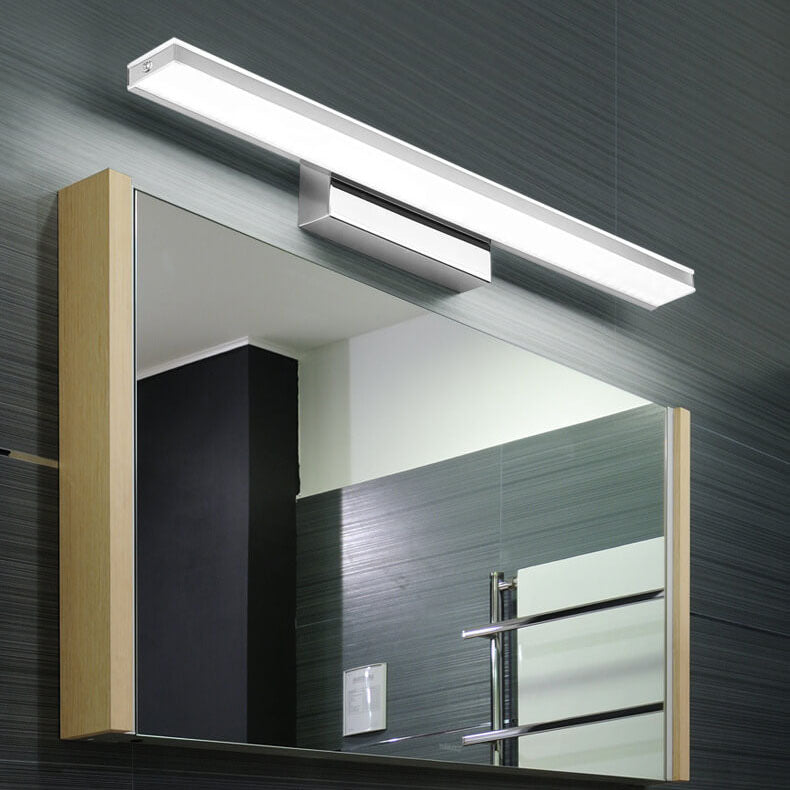 Nivelle Minimalist Stainless Steel Anti-Fog LED Vanity Light for Bathroom Mirror