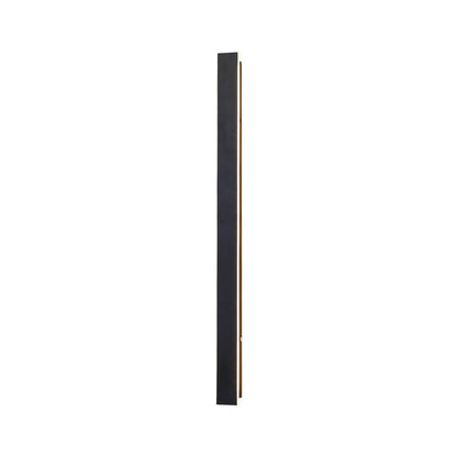 Maelis Retro Black Acrylic Strip LED Wall Sconce Weatherproof for Outdoor Walls