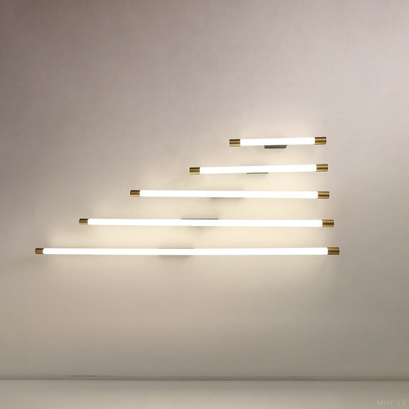 Vivarelle Minimalist Aluminum LED Vanity Wall Sconce for Living Room Mirror Lighting