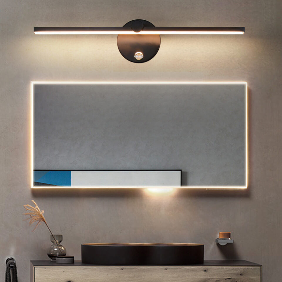 Emberlyn Minimalist Aluminum LED Vanity Bar Light Adjustable White Glow