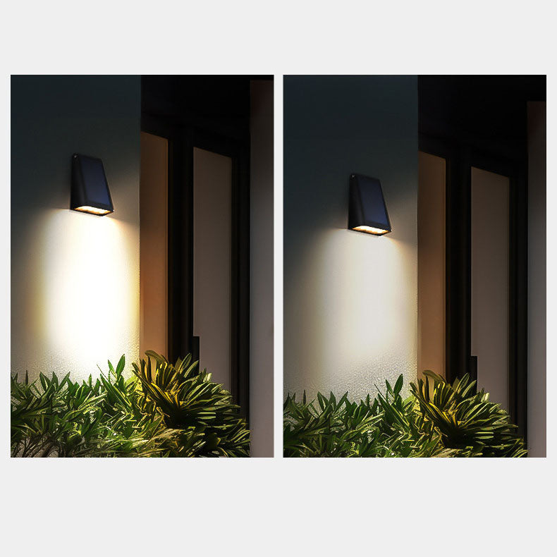 Roseline Weatherproof Solar LED Wall Sconce for Garden Walls and Patio Steps