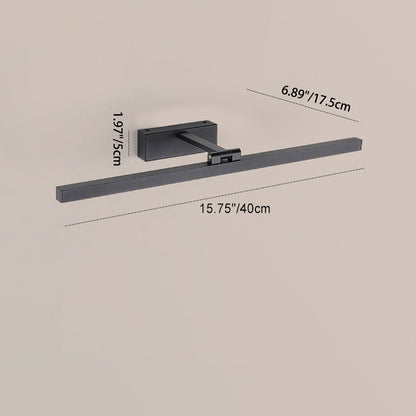 Merveille Minimalist Aluminum LED Vanity Light with PC Diffuser for Bathroom Mirror
