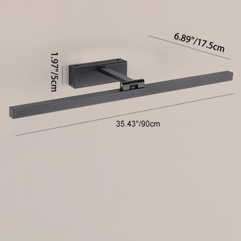 Merveille Minimalist Aluminum LED Vanity Light with PC Diffuser for Bathroom Mirror