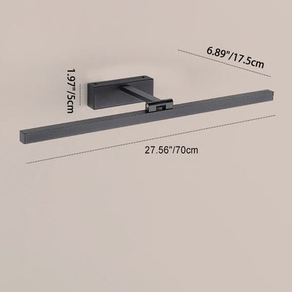 Merveille Minimalist Aluminum LED Vanity Light with PC Diffuser for Bathroom Mirror