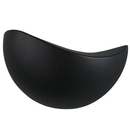 Zorielle Modern Half-Round Aluminum LED Wall Sconce for Living Room Accent