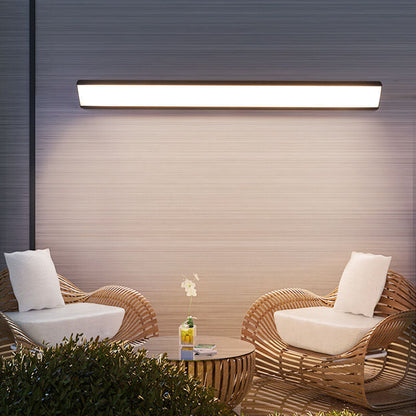 Wysteria Minimalist Aluminum LED Wall Light Weatherproof for Porch and Patio