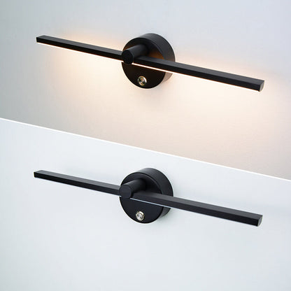 Emberlyn Minimalist Aluminum LED Vanity Bar Light Adjustable White Glow