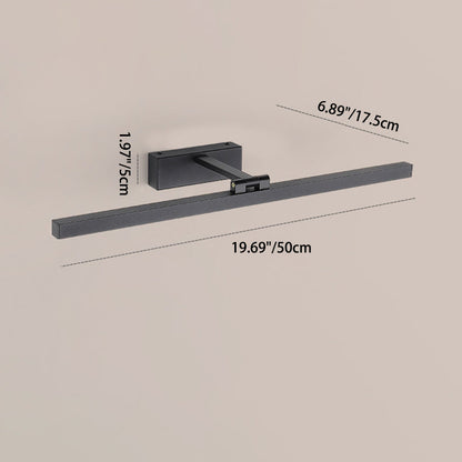 Merveille Minimalist Aluminum LED Vanity Light with PC Diffuser for Bathroom Mirror