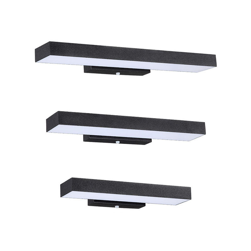 Nyverra Minimalist Stainless Steel LED Wall Light Motion Sensing Outdoor Porch Fixture