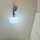 White Lampshade + Silver Lamp Body / 100V-120V