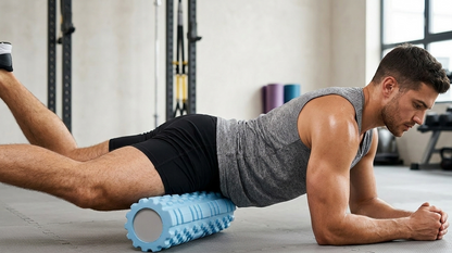 Foam Roller for Exercise – Textured Muscle Massage Roller, 11.8 x 3.1 x 3.1 Inches