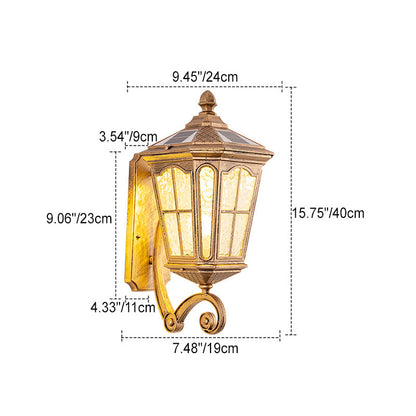 Xenobia Outdoor Wall Lantern