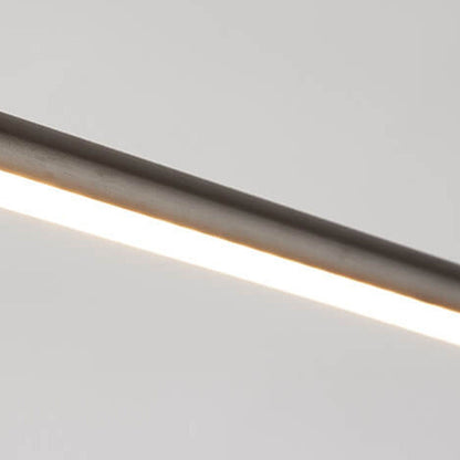 Xiomara Minimalist Aluminum LED Strip Wall Sconce with Dimmable Glow for Hallway Lighting