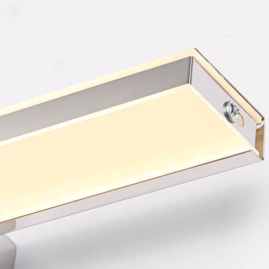 Nivelle Minimalist Stainless Steel Anti-Fog LED Vanity Light for Bathroom Mirror