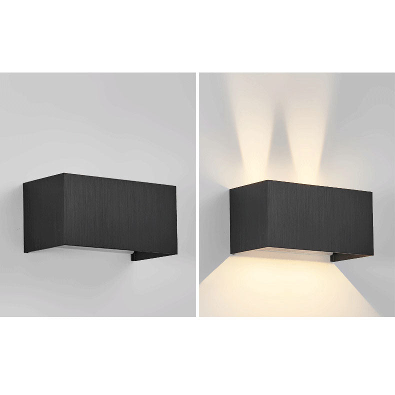 Argentelle Minimalist Aluminum LED Wall Sconce Adjustable Beam for Entryway Reading
