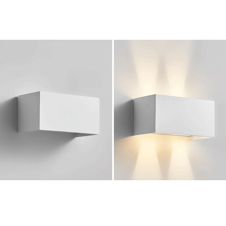 Argentelle Minimalist Aluminum LED Wall Sconce Adjustable Beam for Entryway Reading