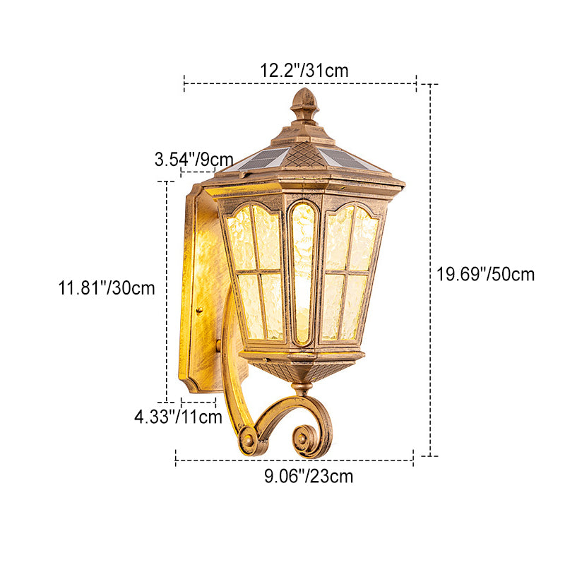 Xenobia Outdoor Wall Lantern