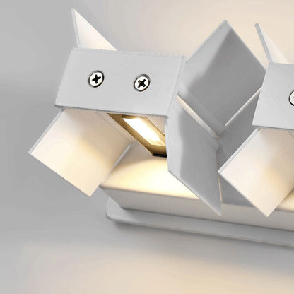 Argentelle Minimalist Aluminum LED Wall Sconce Adjustable Beam for Entryway Reading