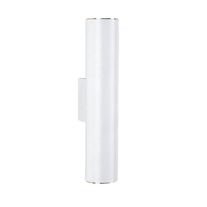 Kallista Minimalist Aluminum Cylinder Wall Sconce for Bedroom and Living Room Lighting