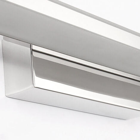 Nivelle Minimalist Stainless Steel Anti-Fog LED Vanity Light for Bathroom Mirror