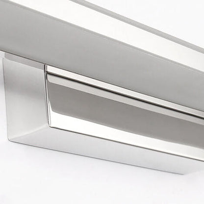 Nivelle Minimalist Stainless Steel Anti-Fog LED Vanity Light for Bathroom Mirror