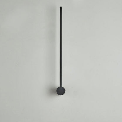 Xiomara Minimalist Aluminum LED Strip Wall Sconce with Dimmable Glow for Hallway Lighting