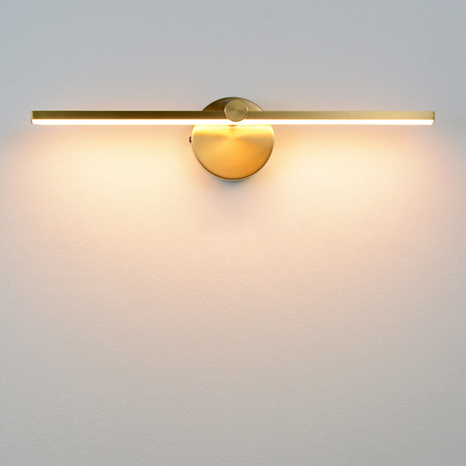 Emberlyn Minimalist Aluminum LED Vanity Bar Light Adjustable White Glow