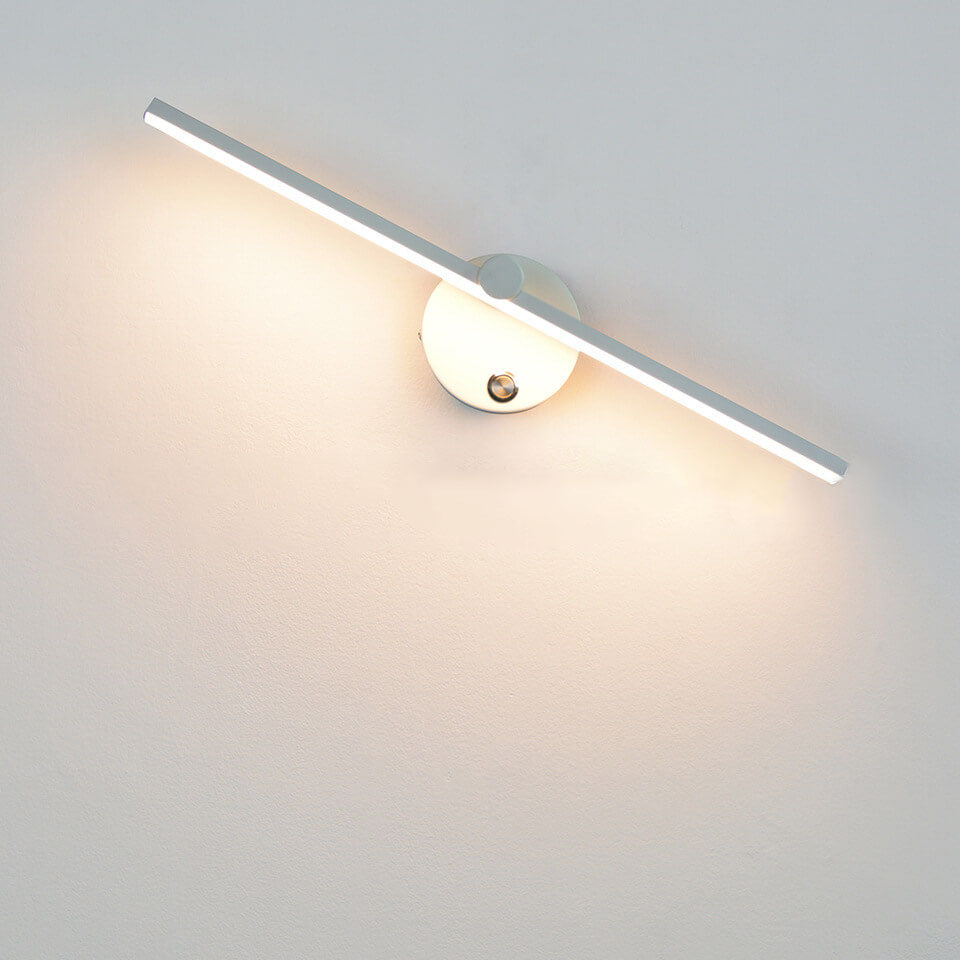 Emberlyn Minimalist Aluminum LED Vanity Bar Light Adjustable White Glow