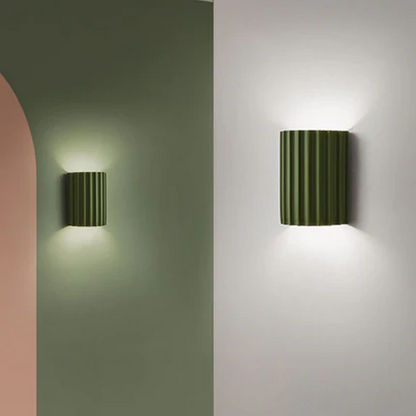 Rosamund Contemporary Nordic Resin Wall Sconce for Bedroom Headboard Lighting
