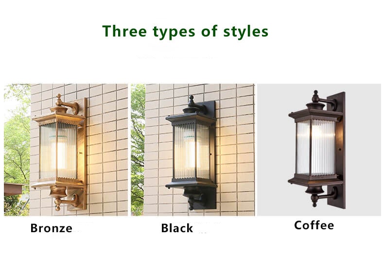 Cinquette Industrial Black Aluminum LED Wall Sconce for Patio and Entryway