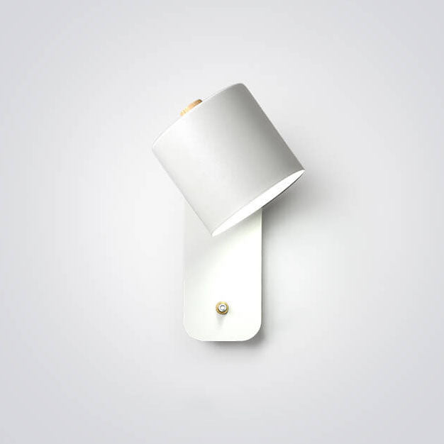 Odalys Nordic Metal Cylinder Wall Sconce for Hallway and Bedside Lighting