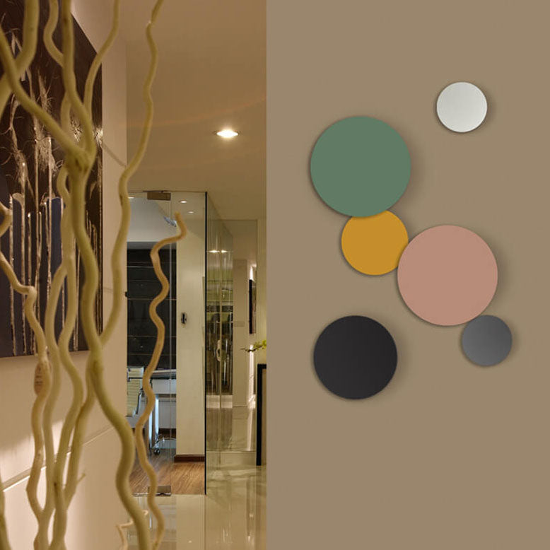 Tivorelle Modern Colorful Iron LED Wall Sconce for Hallway Accent Lighting