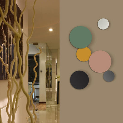 Tivorelle Modern Colorful Iron LED Wall Sconce for Hallway Accent Lighting